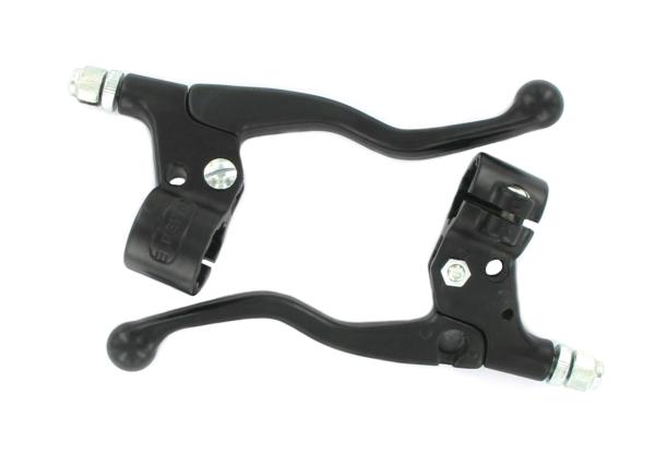 Bremshebelsatz schwarz kurze Version